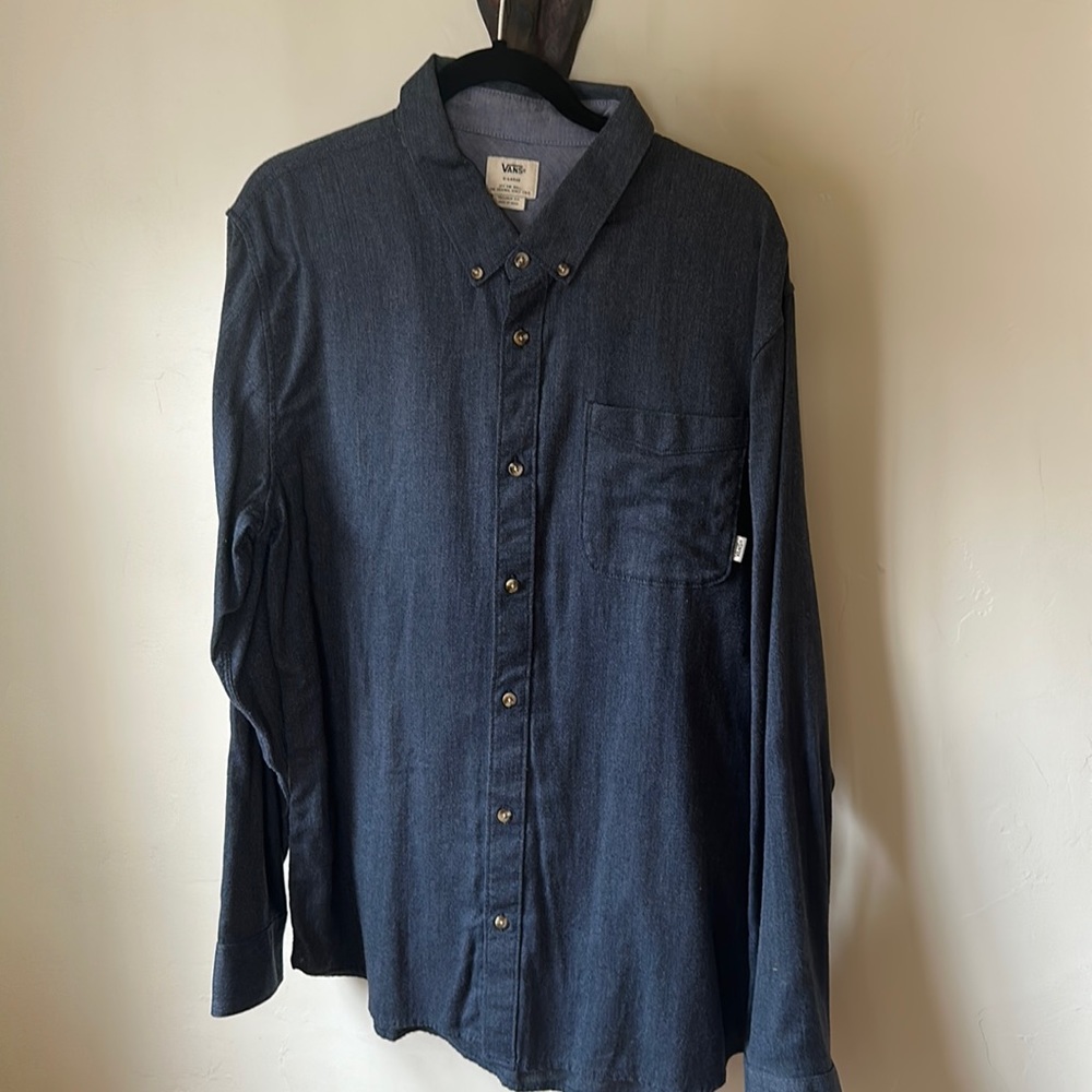 Vans Xl denim button up